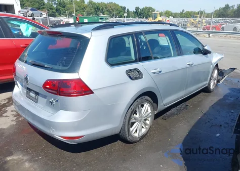 2015 Volkswagen Golf Sportwagen Tdi Se 4-Door from USA, damaged, VIN 3VWCA7AU9FM504750